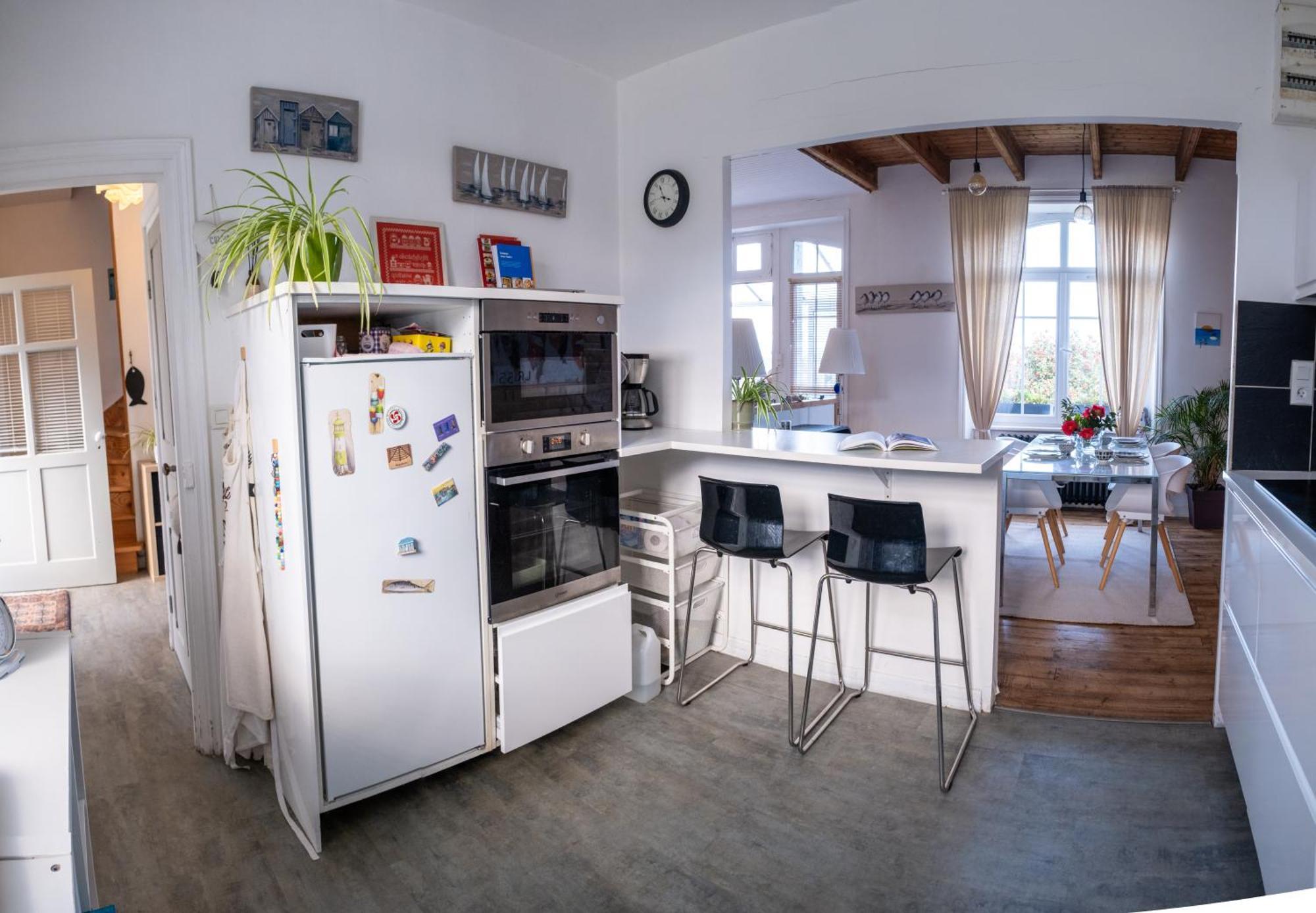 La Maison Aux Volets Bleus A 300M De La Plage Locquirec Exterior foto