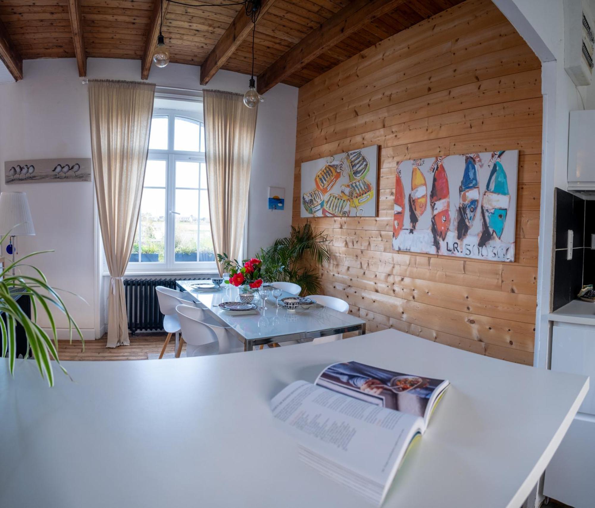 La Maison Aux Volets Bleus A 300M De La Plage Locquirec Exterior foto